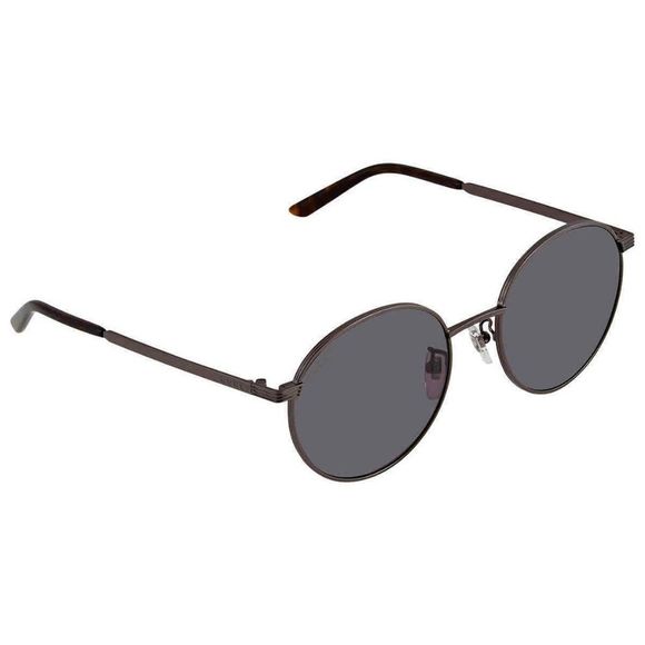 NEW Gucci Grey Round Unisex Sunglasses